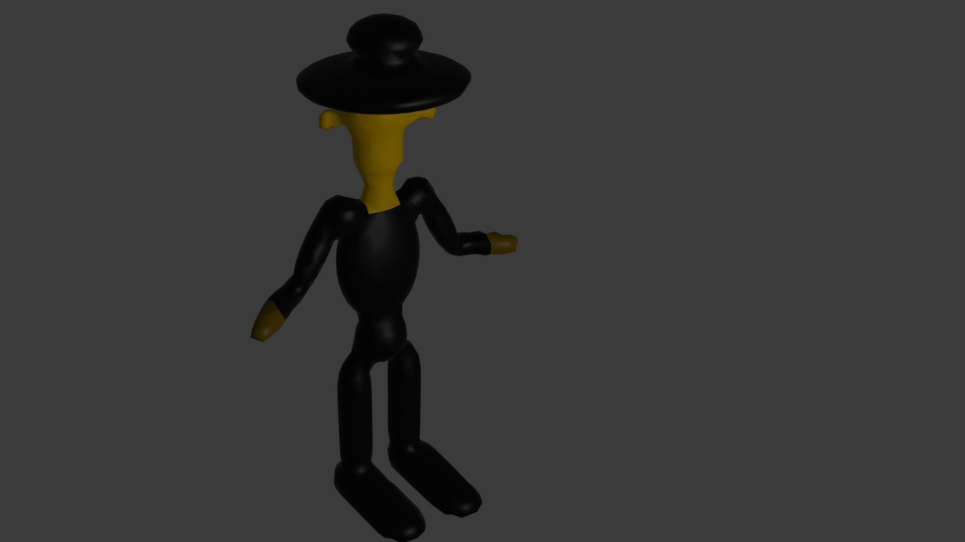 Yellow Hat Character